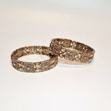 Katrina pair of gold bangles, size 2.6