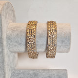 Janvi pair of gold bangles, size 2.4