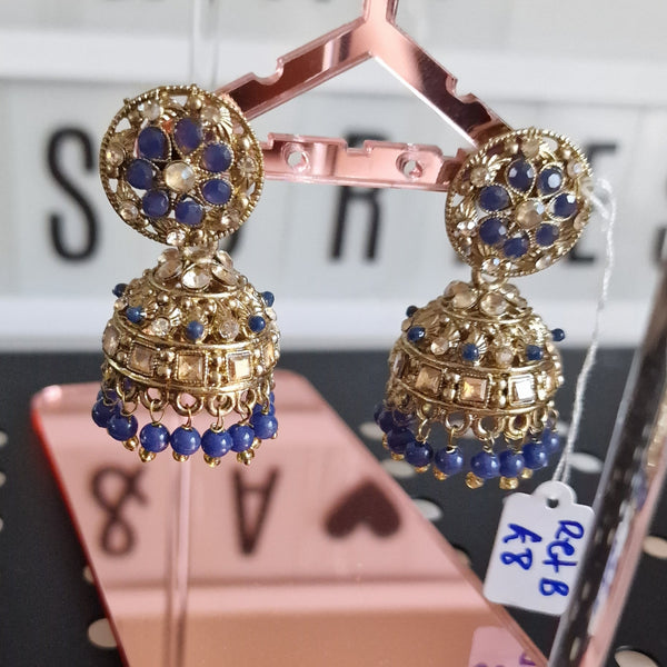 Diya Jhumka earrings