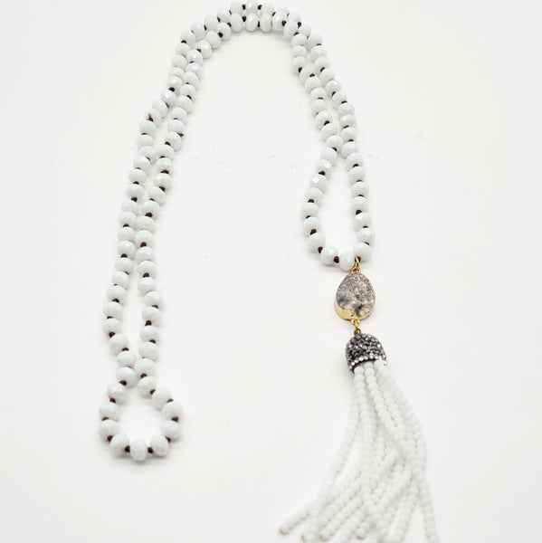 Tassel necklace