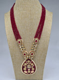 Mari long necklace set
